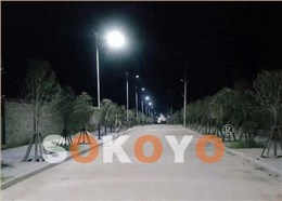 福建南平光泽县太阳能路灯亮灯案例